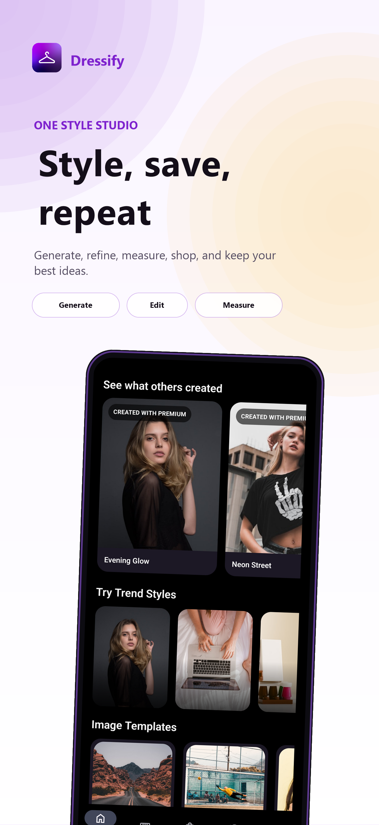 Style, save, repeat screenshot